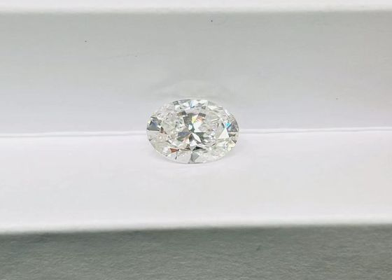 2.1ct अंडाकार आकार प्रयोगशाला में उगाया गया सीवीडी हीरा आईजीआई प्रमाणित जी वीवीएस 2एक्स