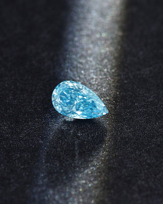 10 मोह्स पेयर लूल लैब उगाया नीला हीरे 1.0ct-1.8ct आईजीआई प्रमाणित