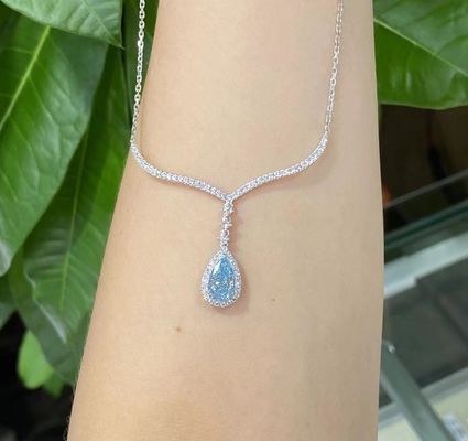 1.75ct सीवीडी लैब उगाया हीरा हार 10 मोह्स