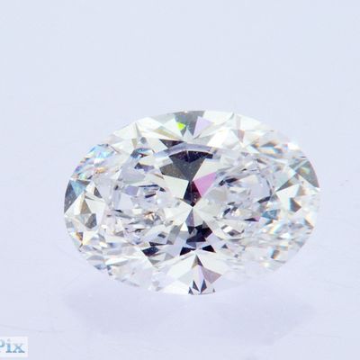 3.2ct कोई बाउटी बर्फ कट अंडाकार चमकदार आईजीआई प्रमाणित प्रयोगशाला निर्मित सिंथेटिक सफेद सीवीडी हीरा