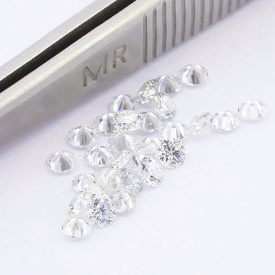 गोल चमकदार कटा हुआ प्रयोगशाला निर्मित हीरे 1ct से 1.99ct D VVS1 IGI प्रमाणित