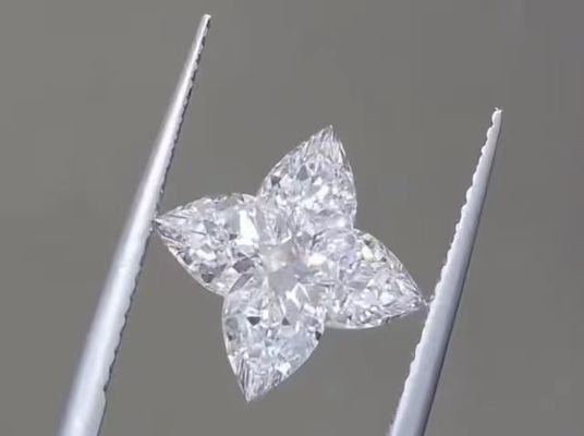 व्हाइट लैब ग्रोन डायमंड्स 4CT सीवीडी एलवी कट लॉस डायमंड डीईएफ वीएस1 ज्वैलरी डेकोरेशन के लिए
