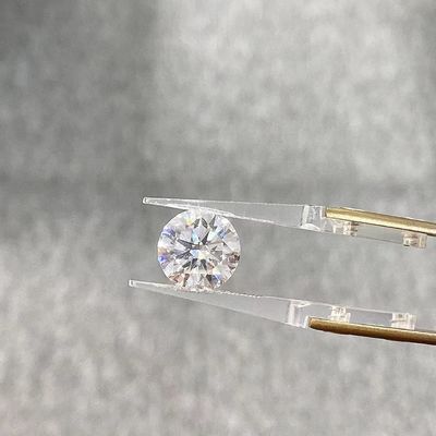 बड़े आकार का गोल चमकदार कट 4.01CT लैब निर्मित हीरा एफ वी एस आई जी आई प्रमाण पत्र के साथ